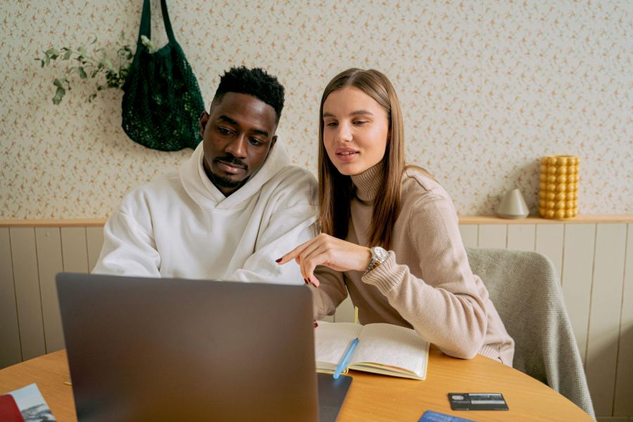 couple preparing documents to get married in Seychelles quickly
